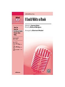 I Could Write a Book (Choral SATB)