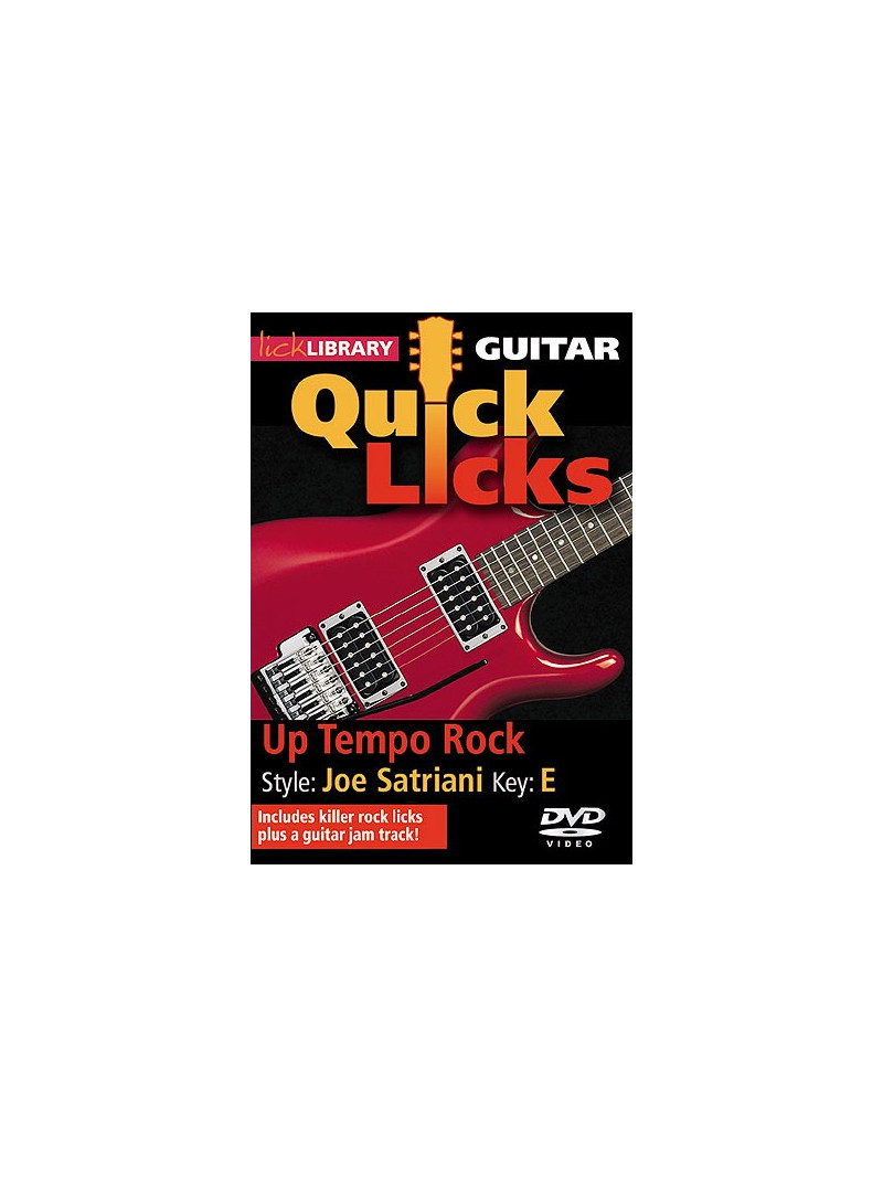 Lick Library: Quick Licks - Up-Tempo Rock (DVD)