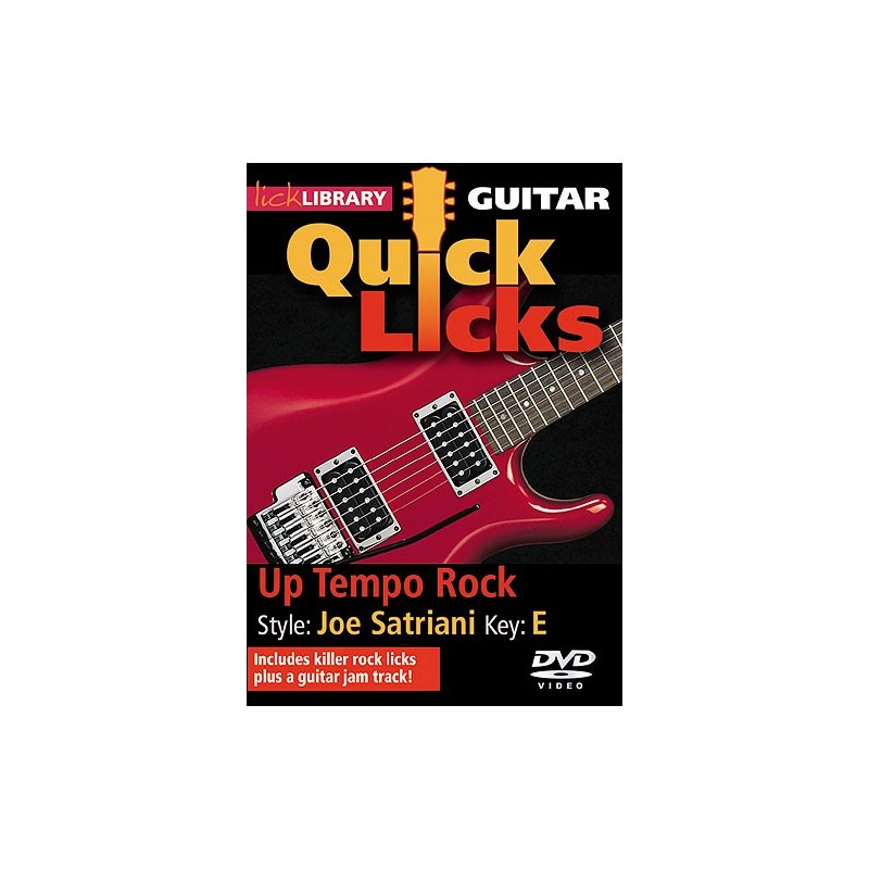 Lick Library: Quick Licks - Up-Tempo Rock (DVD)