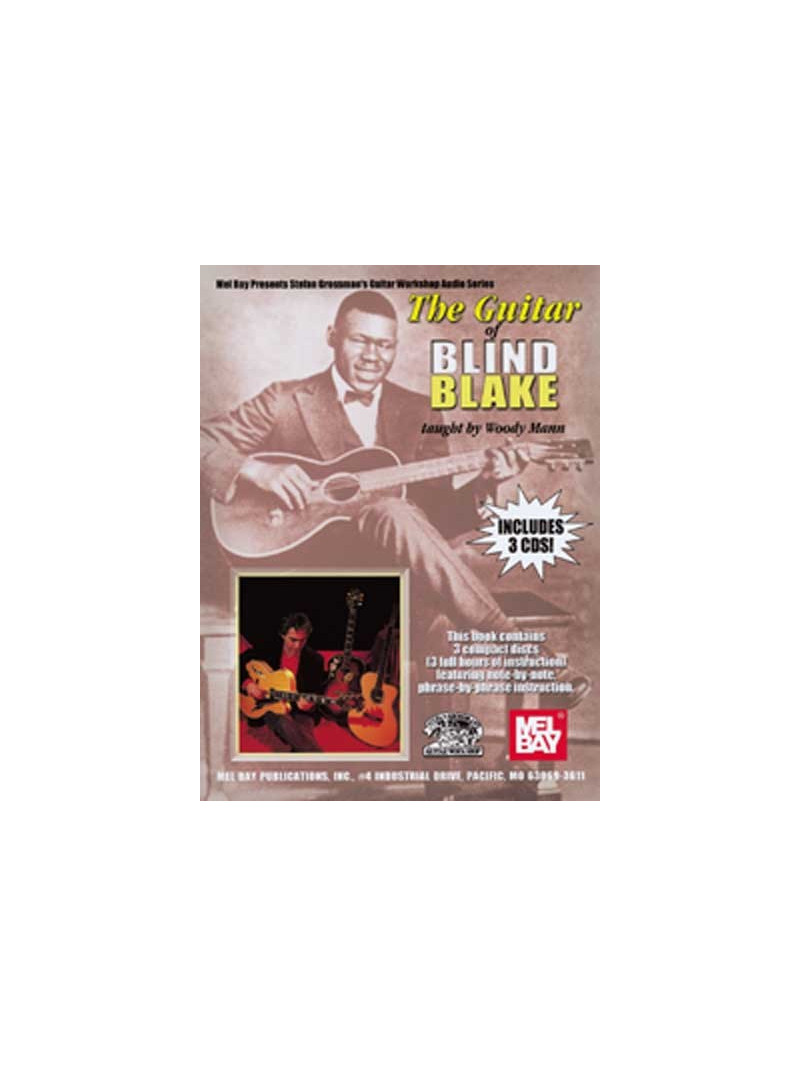 The Guitar of Blind Blake (book/3 CD)