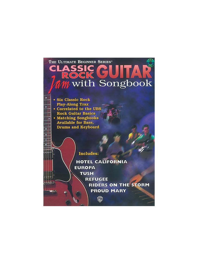 Classic Rock Guitar Jam With Songbook (book/CD)