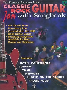 Classic Rock Guitar Jam With Songbook (book/CD)