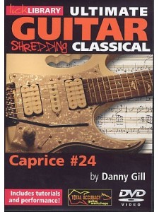 Lick Library: Ultimate Guitar Techniques Shredding Classical - Caprice No.24 (DVD)
