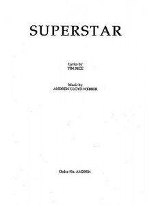 Superstar (Jesus Christ Superstar) - SATB
