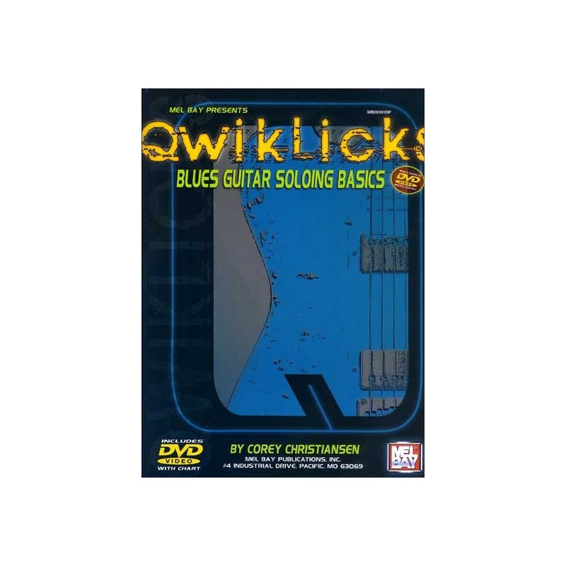 Blues Guitar Soloing Basics (Chart + DVD)