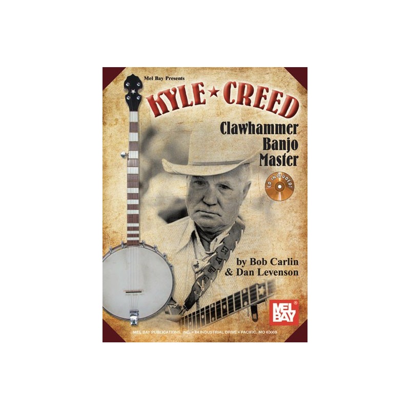 Kyle Creed - Clawhammer Banjo Master (book/CD) 