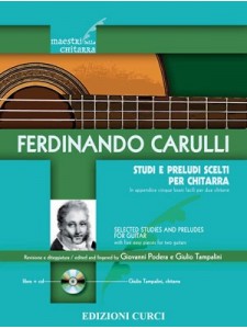 Studi e preludi scelti per chitarra (libro/CD)