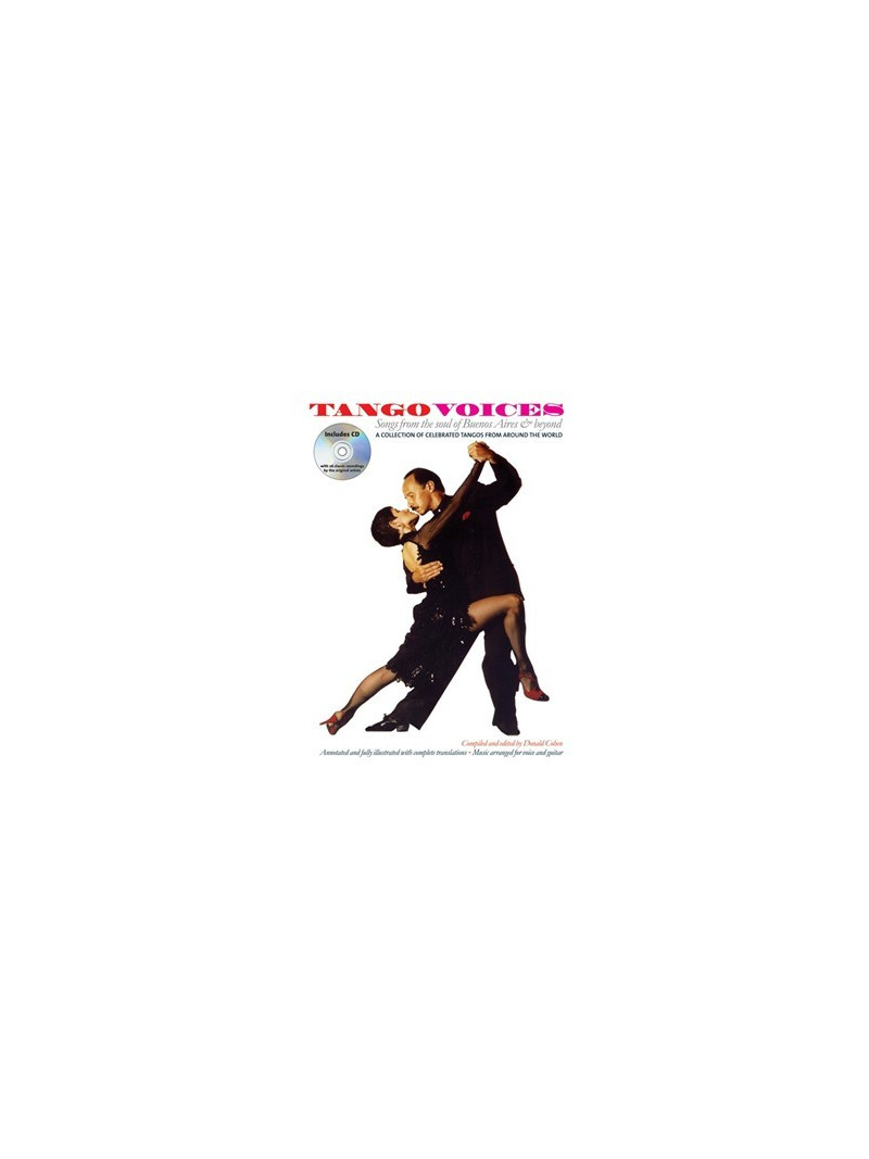 Tango Voices For Voice And Guitar (book/CD)