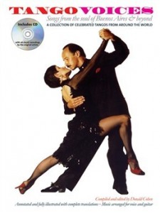 Tango Voices For Voice And Guitar (book/CD)