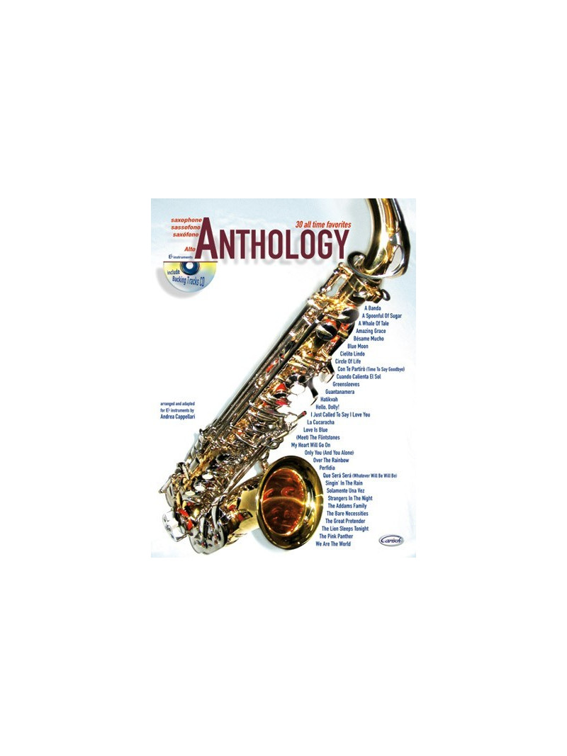 Anthology: 30 All Time Favorites Alto Sax (libro/CD)