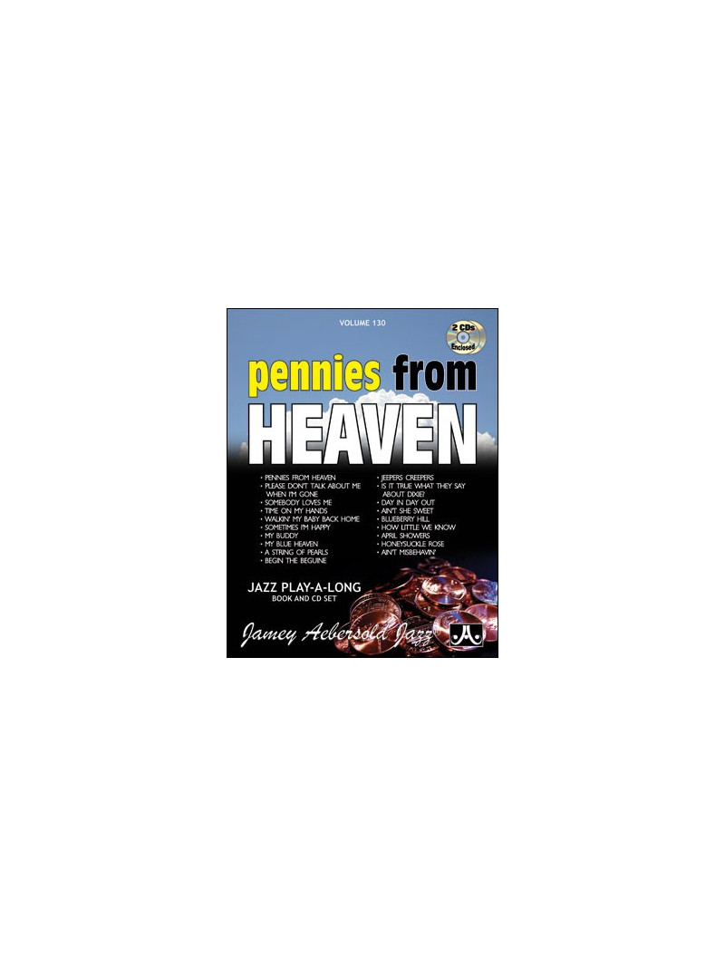Aebersold 130: Pennies From Heaven (book/2 CD play-along)