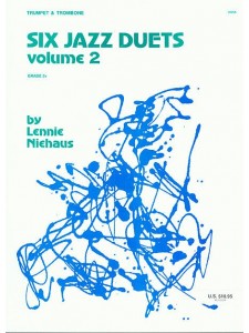 Six Jazz Duets Vol.2 for 2 Tenor Saxophones