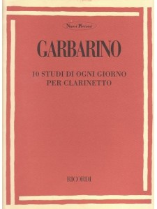 10 studi di ogni giorno per clarinetto