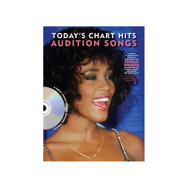 Audition Songs For Female Singers: Today's Chart Hits (book/CD)