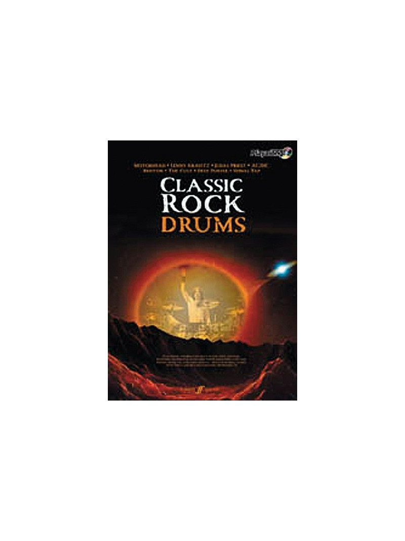 Classic Rock Authentic Drums Playalong (book/CD)