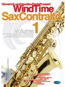 Windtime - Sax Contralto volume 1 (book/CD-Rom)