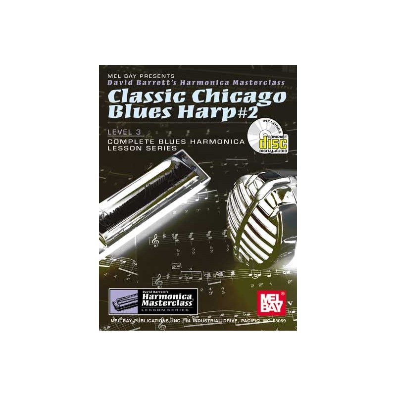 Classic Chicago Blues Harp 2 (book/CD)