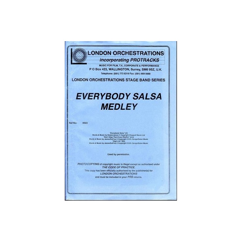 Everybody Salsa Medley Vol.1