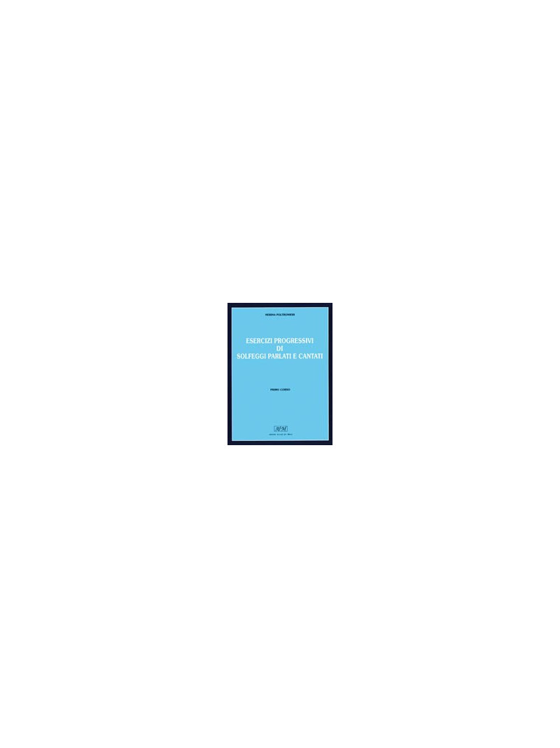 Esercizi progressivi di solfeggi parlati e cantati - 2° corso (libro/4 cassette)
