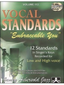 Aebersold vol.113: Vocal Standards (libro/2 CD sing-along)