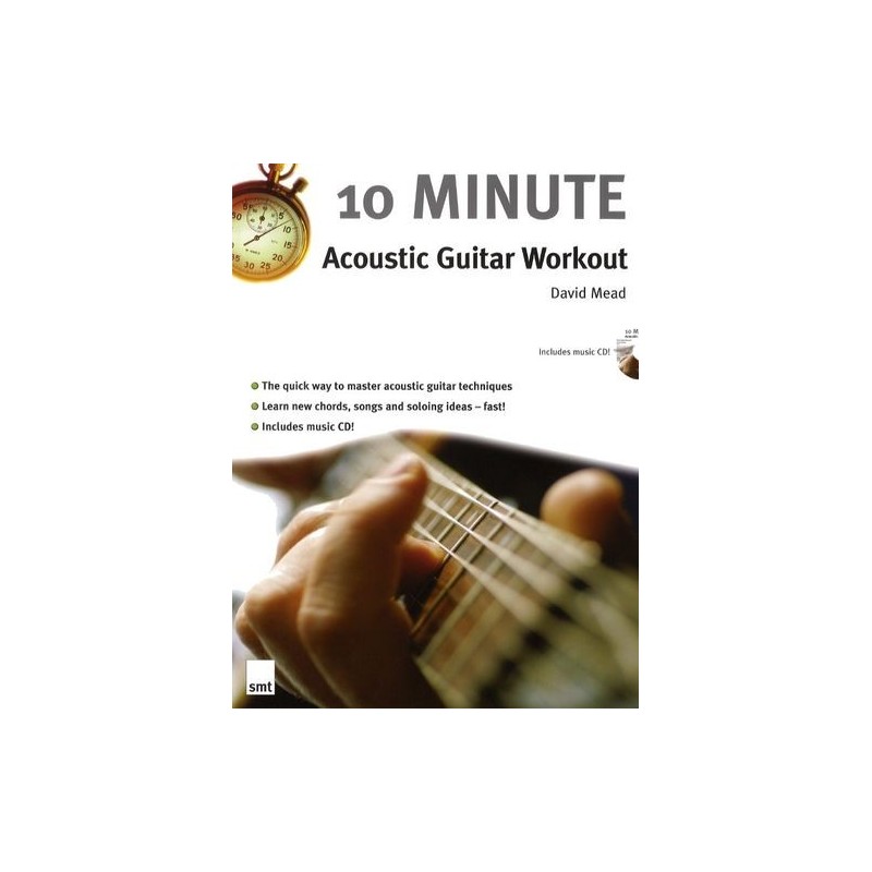 10 Minute Acoustic Guitar Workout (book/CD) 