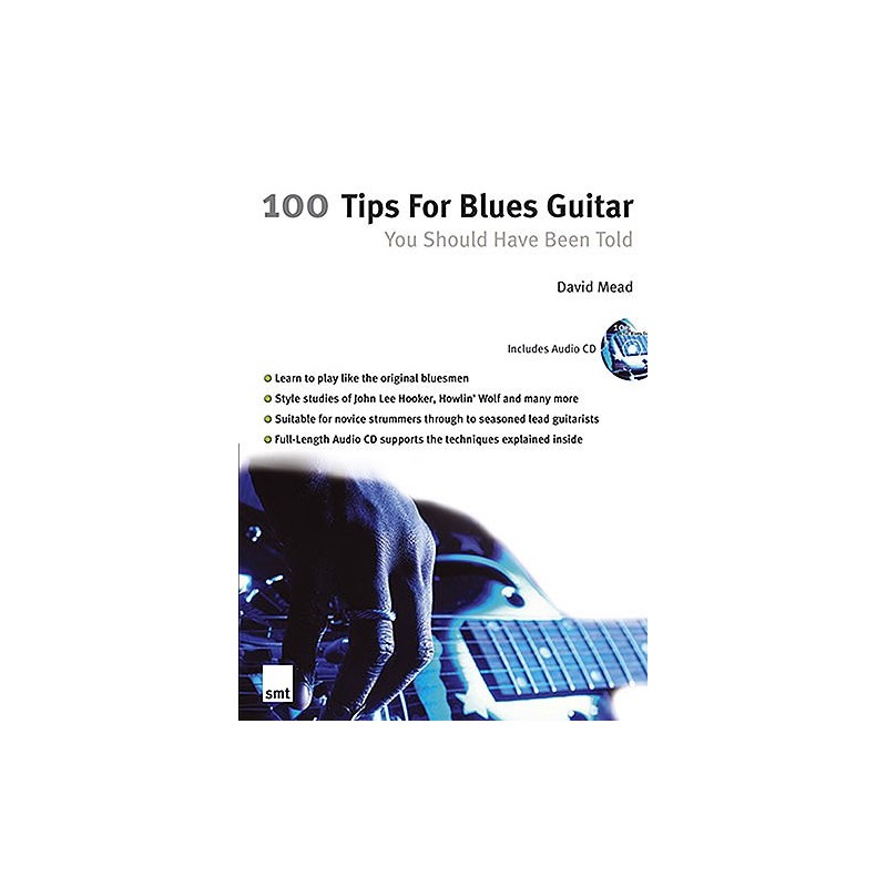 100 Tips For Blues Guitar (book/CD)