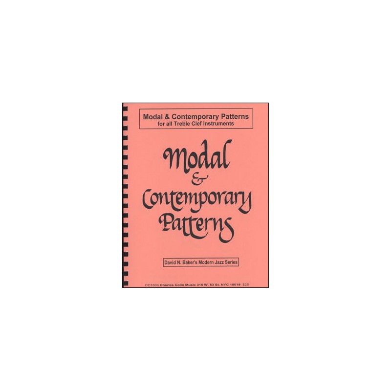 Modal & Contemporary Patterns - treble clef