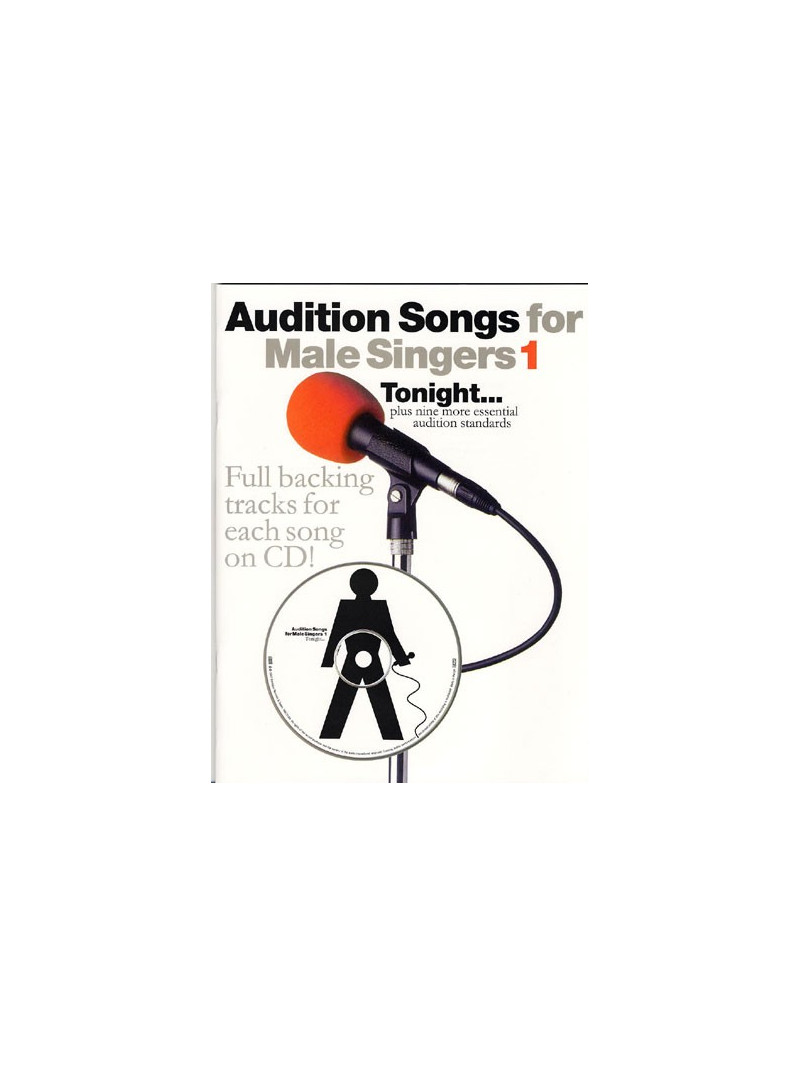 Audition Songs For Male Singers - Tonight (book/CD sing-along)