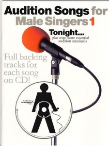 Audition Songs For Male Singers - Tonight (book/CD sing-along)