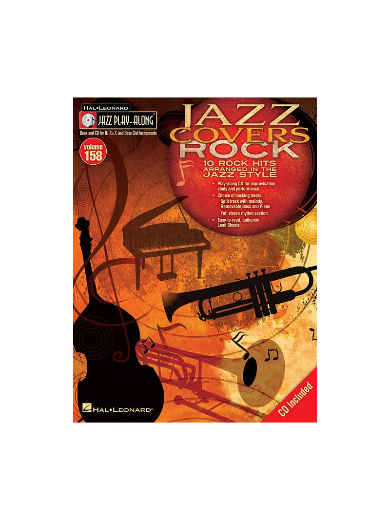 Jazz Play-Along Volume 158: Jazz Covers Rock (Book/CD)