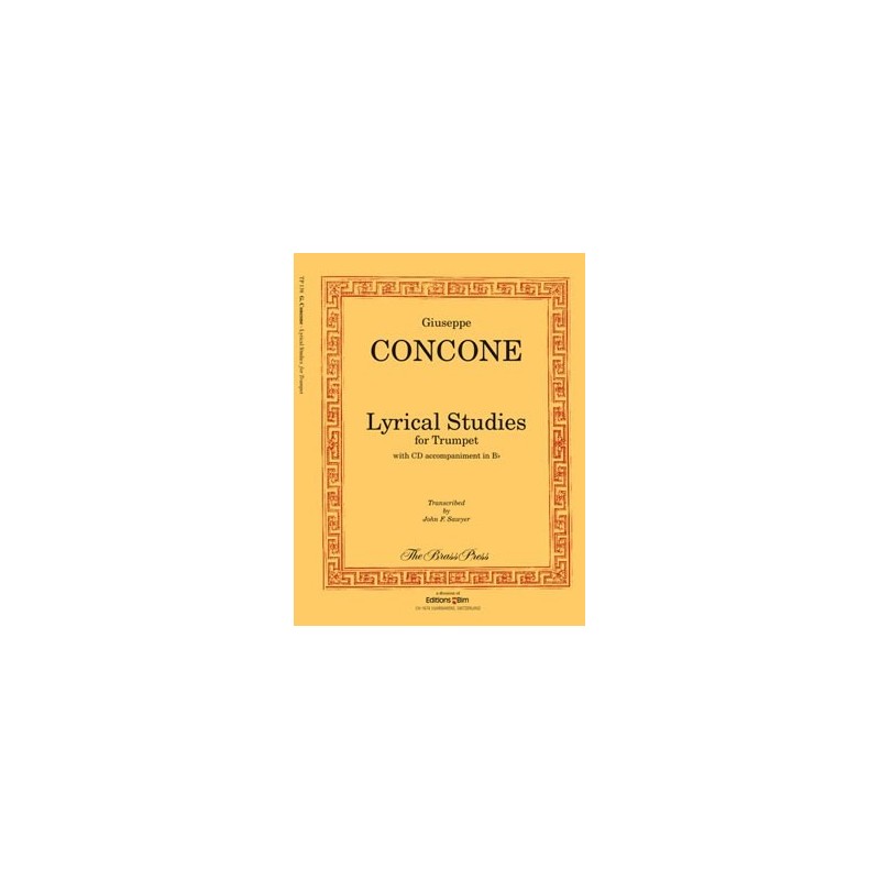 Lyrical Studies for Trumpet (book/CD)