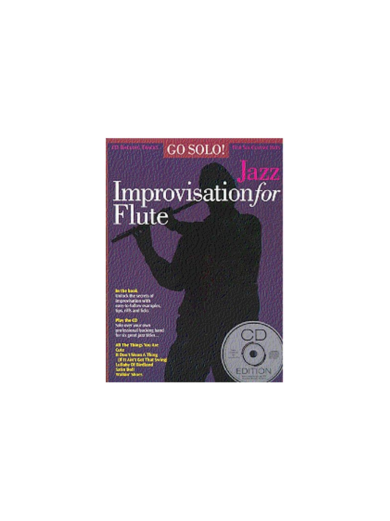 Go Solo! Jazz Improvisation For Flute (book/CD)