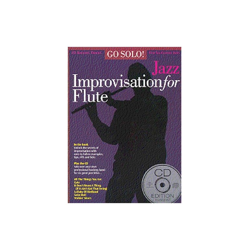 Go Solo! Jazz Improvisation For Flute (book/CD)