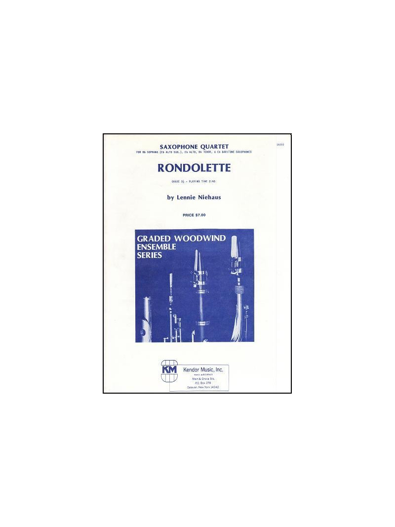 Rondolette (sax quartet)