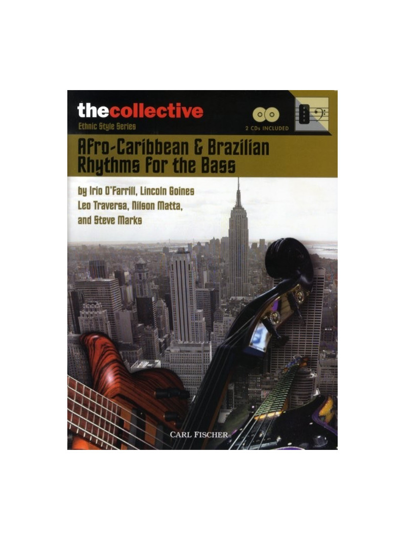 Afro-Caribbean & Brazilian Rhythms for Bass (book/2 CD play-along)