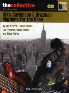 Afro-Caribbean & Brazilian Rhythms for Bass (book/2 CD play-along)