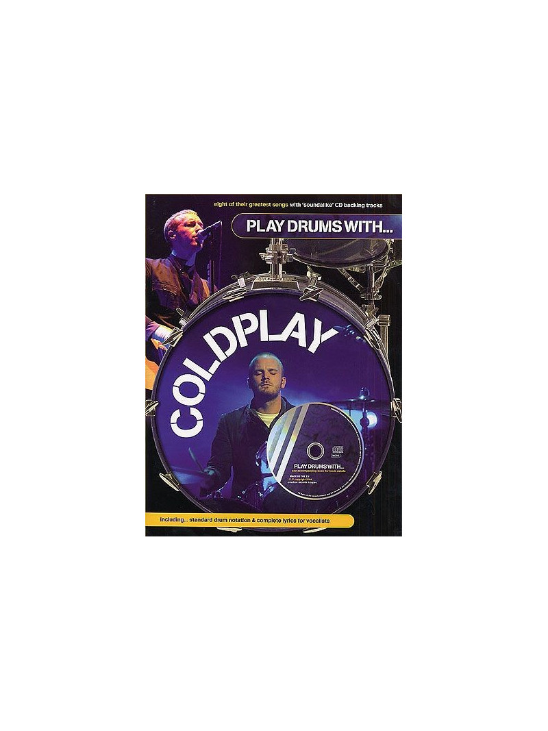 Play Drums With Coldplay (book/CD)