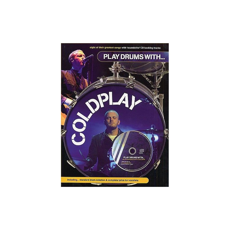 Play Drums With Coldplay (book/CD)