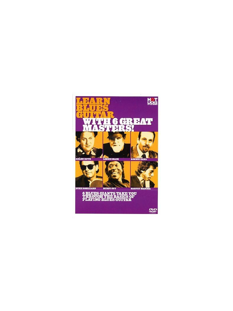 Learn Blues Guitar With 6 Great Masters (DVD)