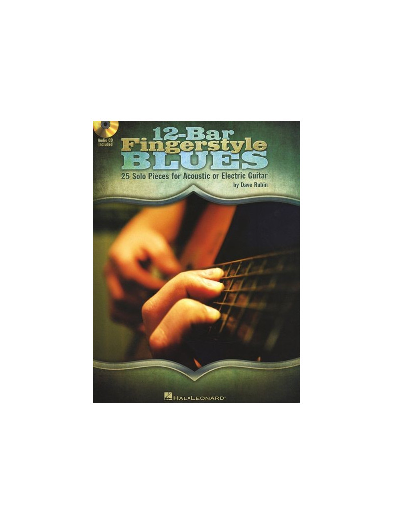 12-Bar Fingerstyle Blues (book/CD)