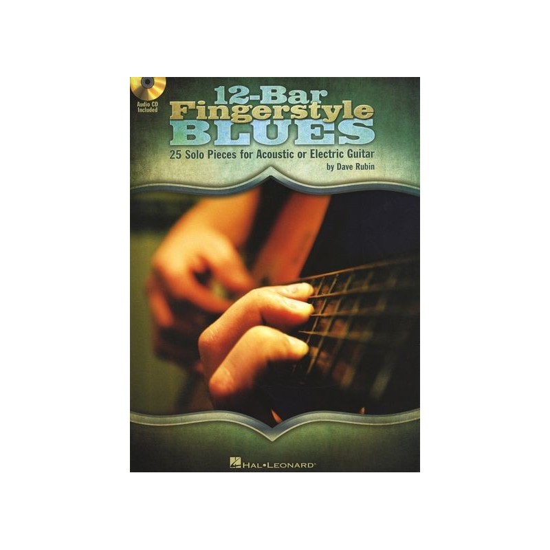 12-Bar Fingerstyle Blues (book/CD)