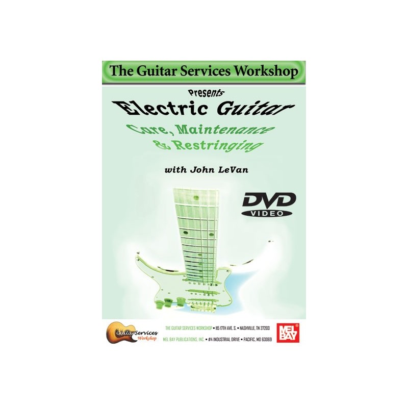 Electric Guitar Care, Maintenance and Restringing (DVD)