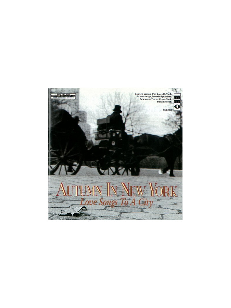 Autumn In New York (score/CD sing-along)