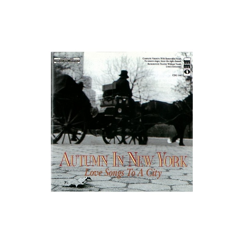 Autumn In New York (score/CD sing-along)
