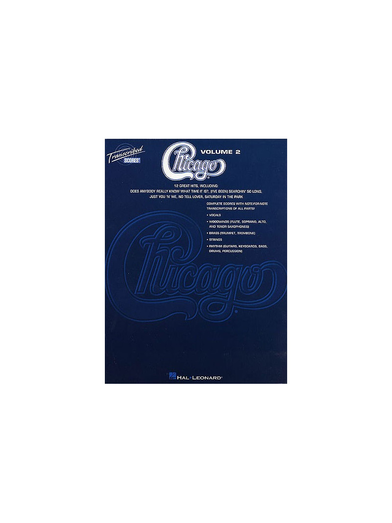 Chicago: Volume Two (Transcribed Scores)
