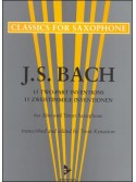 J.S. Bach - 15 2-Part Inventions for Alto & Tenor Sax