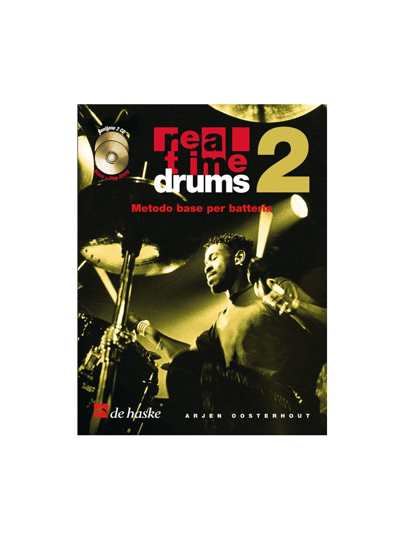 Real Time Drums: Basic Method Level 2 (book/CD)