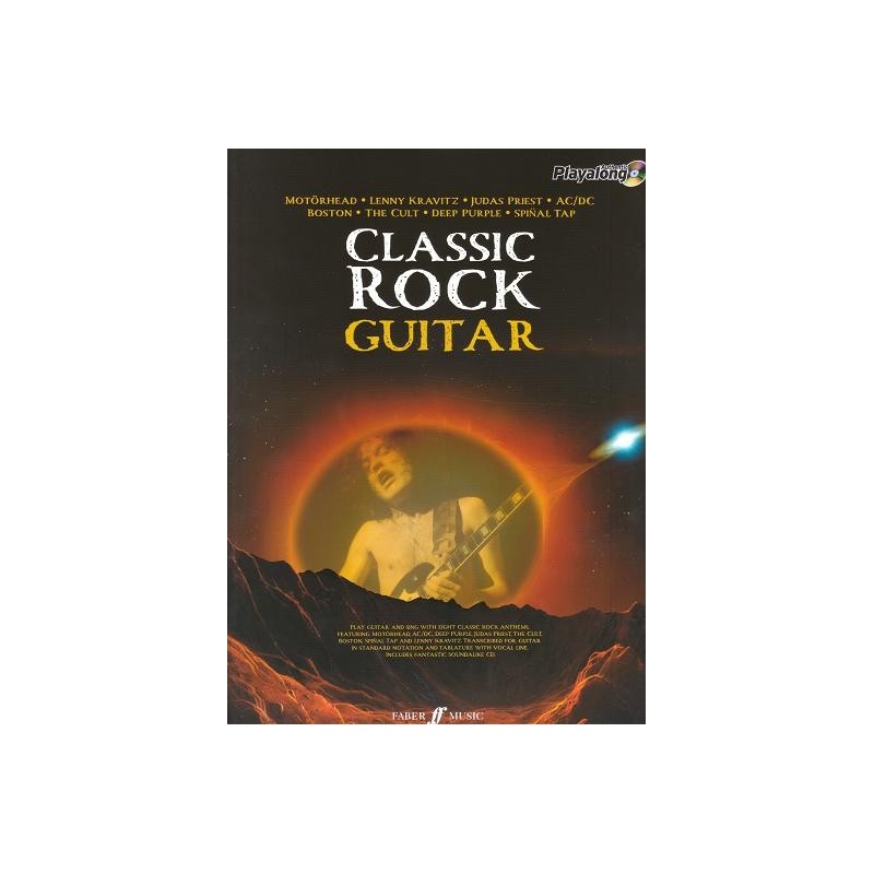 Classic Rock Guitar Playalong (book/CD)