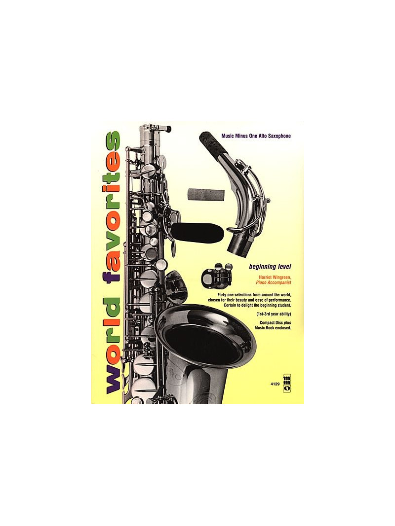World Favorites: Student Editions - Alto Sax (sheet/CD)