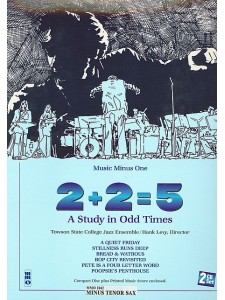 A Study In Odd Times Tenor Sax (score/2 CD Minus One)